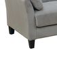 Furniture of America Babcock 3-Piece Living Room Set in Gray, , large