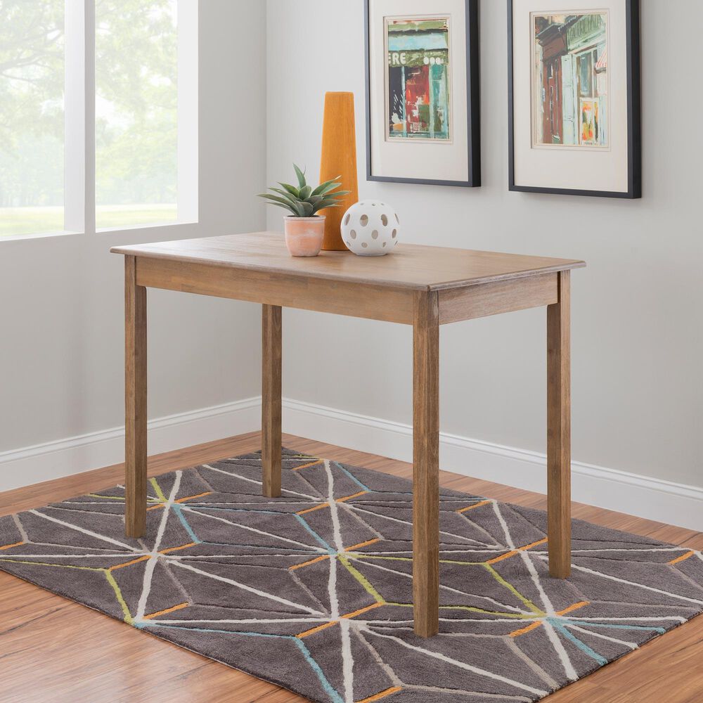 Linon Home Decor Jorissen Counter Height Tavern Table in Grey Wash - Table Only, , large