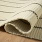 Amber Lewis x Loloi Harlan Ivory and Charcoal 4" x 6" Area Rug, , large