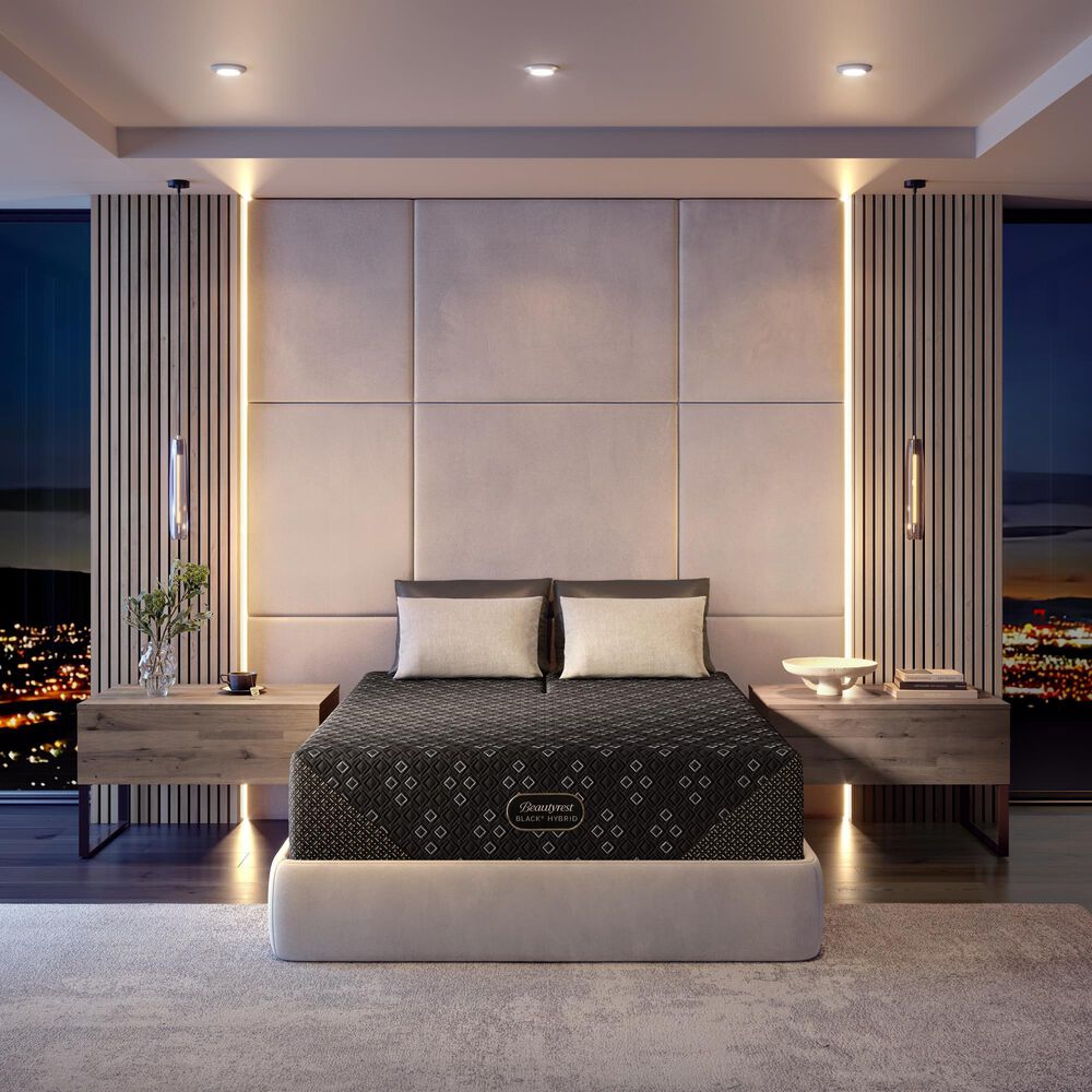 Beautyrest Black Hybrid 2026 Series 3 XCS Plush Queen Mattress, , large