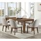 New Heritage Phoenix 7-Piece Rectangular Dining Set in Chestnut Brown, , large