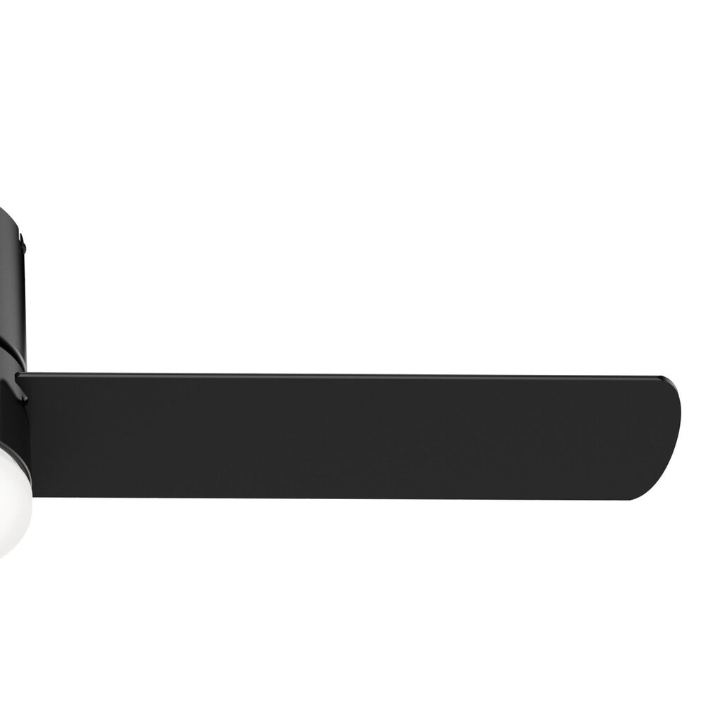 Hunter Minimus 52&quot; Ceiling Fan with LED Lights in Matte Black, , large