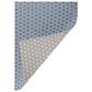 Nourison Twist Reversible 4" x 6" Blue Indoor/Outdoor Area Rug, , large