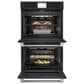 Cafe 2-Piece Kitchen Package with Matte Black 30" Smart Built-In Convection Double Wall Oven and Stainless Steel 30" Gas Cooktop, , large
