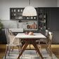Golden Lighting Rue 5-Light Pendant in Matte Black, , large