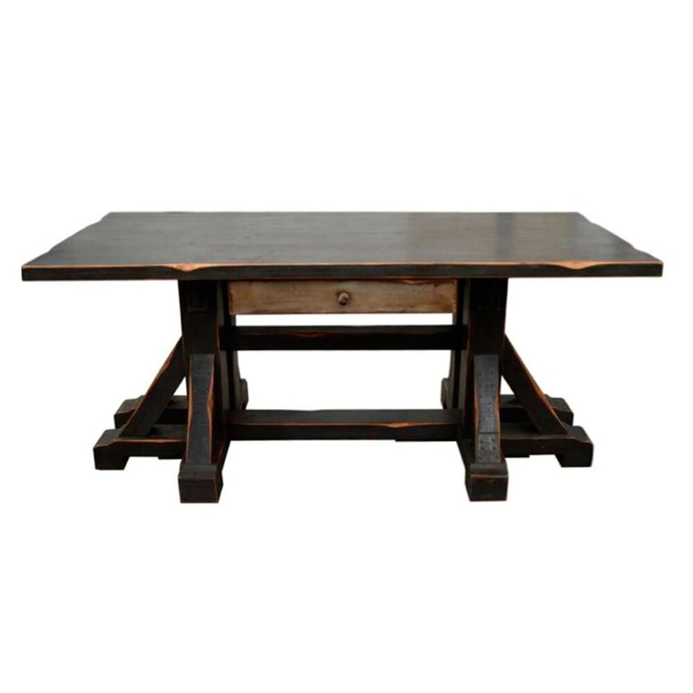 Santa Fe Rustic Michael Angelo Rustique Desk in Brown , , large