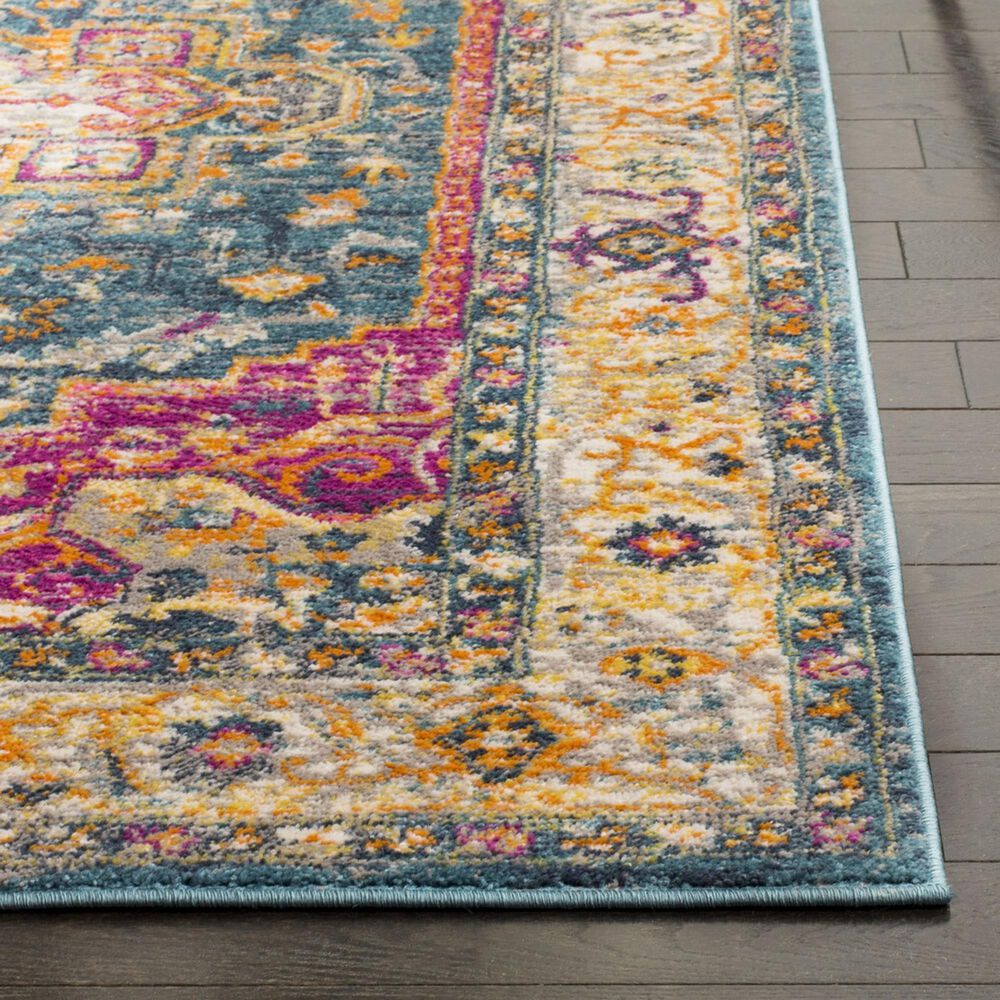Safavieh Madison MAD202M 10&#39; x 14&#39; Blue Area Rug, , large
