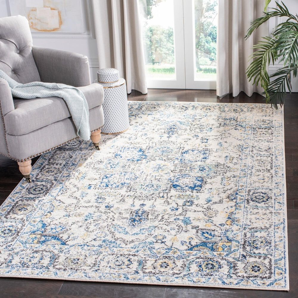 Safavieh Madison MAD603F 10&#39; x 14&#39; Grey and Ivory Area Rug, , large