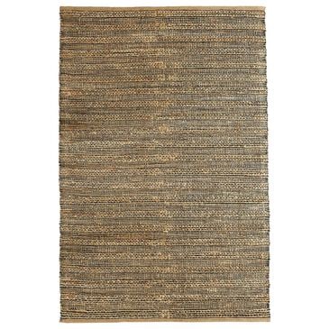 L&R Resources Natural Fiber 7"9" x 9"9" Gray Area Rug, , large