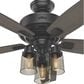 Hunter Bennett 52" Ceiling Fan in Matte Black, , large