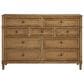Ashley Sharlance 4-Piece King Panel Bedroom Set in Light Brown, , large