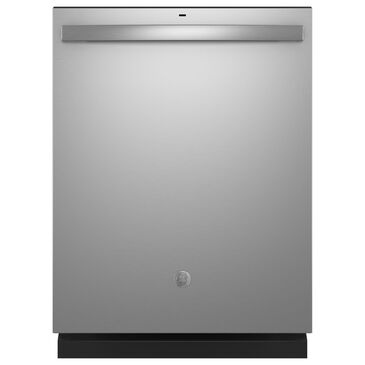 GE Appliances 24" Built-In Bar Handle Dishwasher with Top Control and 52 dBA in Fingerprint Resistant Stainless Steel, , large