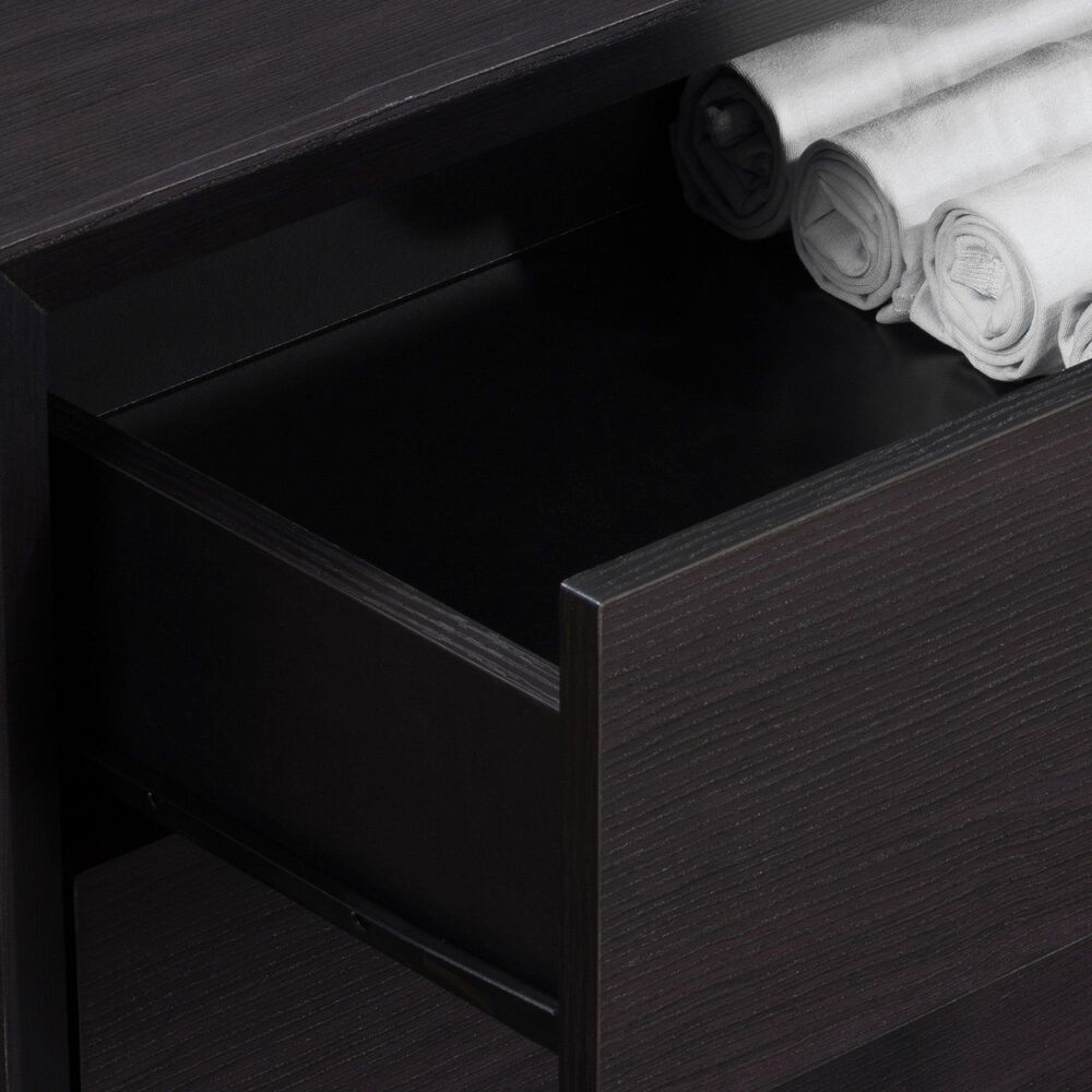 CorLiving Newport 5 Drawer Dresser in Black Oak, , large