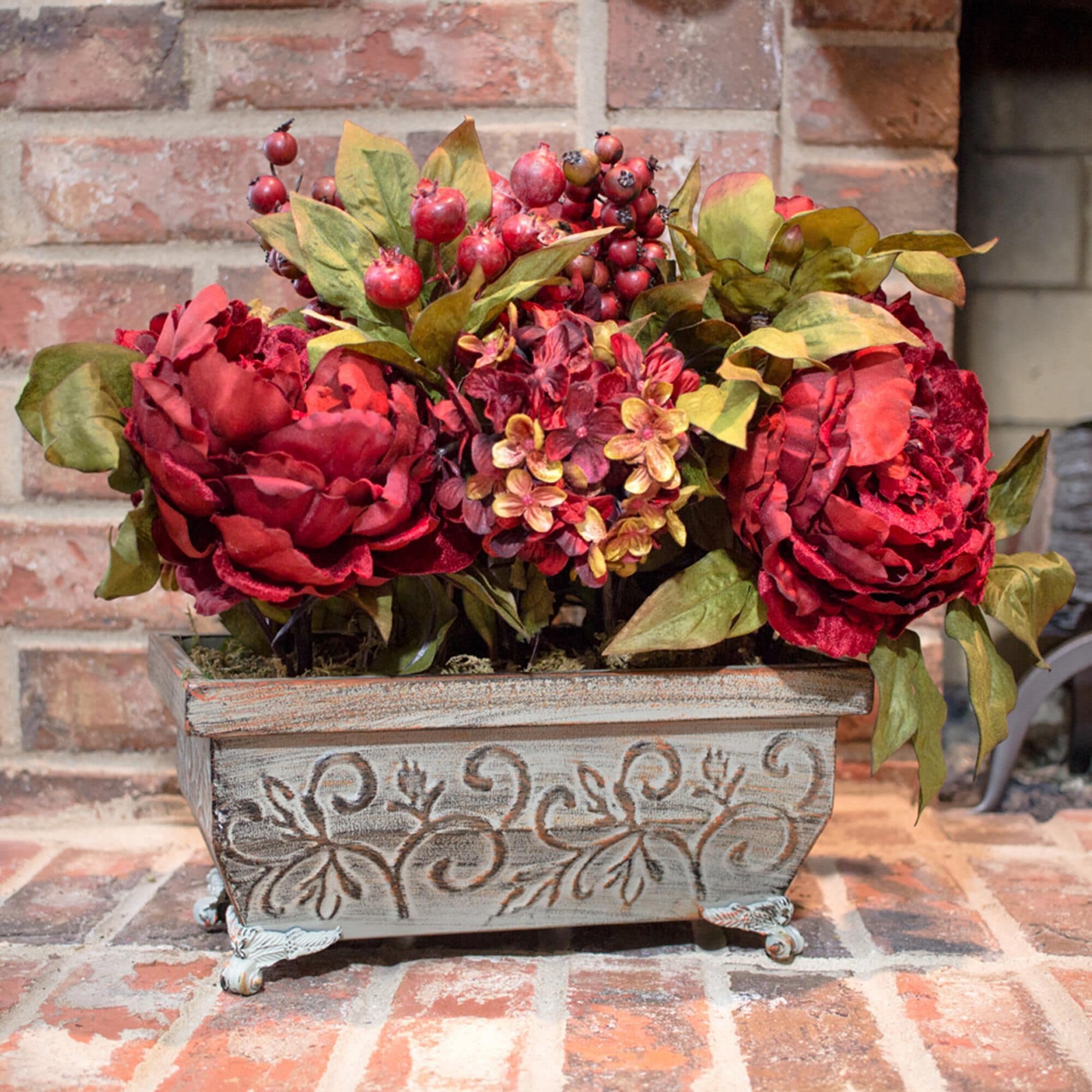 Large silk flower arrangements on sale