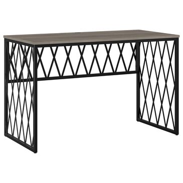 Bush City Park 48" Writing Desk in Driftwood Gray, , large