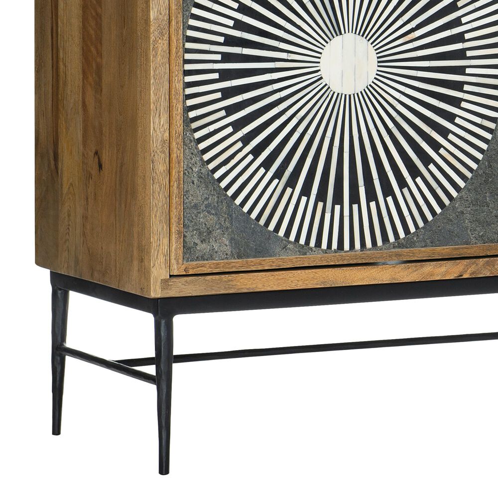 Hooker Furniture Commerce and Market Giovanni 80&quot; Entertainment Console in Multi, , large
