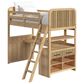 Mayberry Hill Ridgemont Loft Bunk Bed in Natural, , large