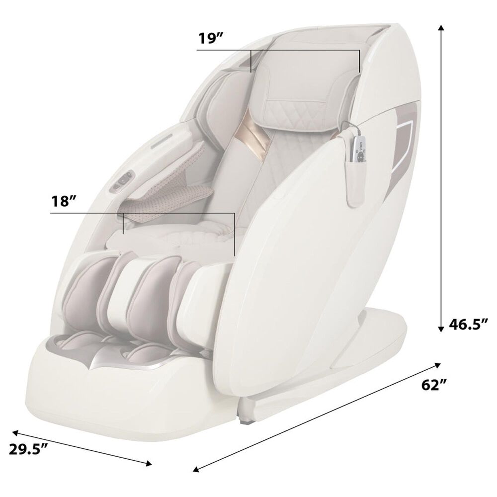 ledelse toilet forurening Osaki Osaki 3D Pro Techno Zero Gravity Luxury Reclining Massage Chair in  Black and Grey | Nebraska Furniture Mart