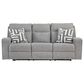 Ashley Biscoe Power Reclining Sofa in Pewter, , large