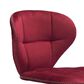 Zuo Modern Salem Bar Stool in Red and Black, , large