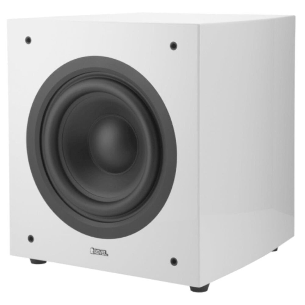 Revel 800 Watt 10" Powered Subwoofer in White, , large