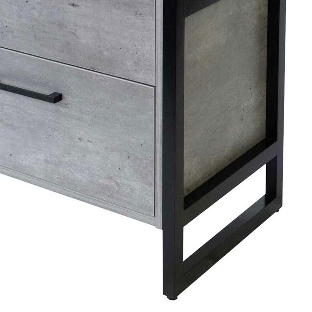 Wycliff Bay Mason Lateral File Cabinet in Gray and Black, , large