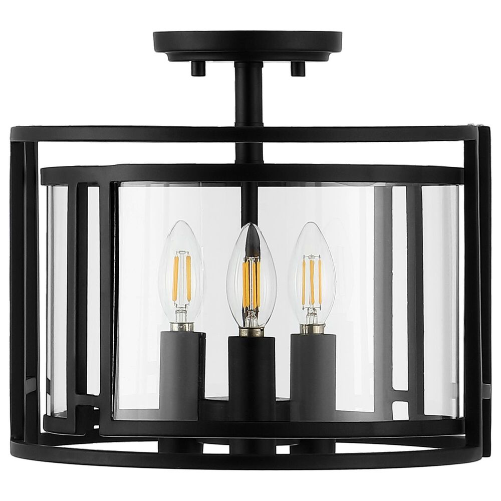 Safavieh Parsen Flush Mount in Black, , large