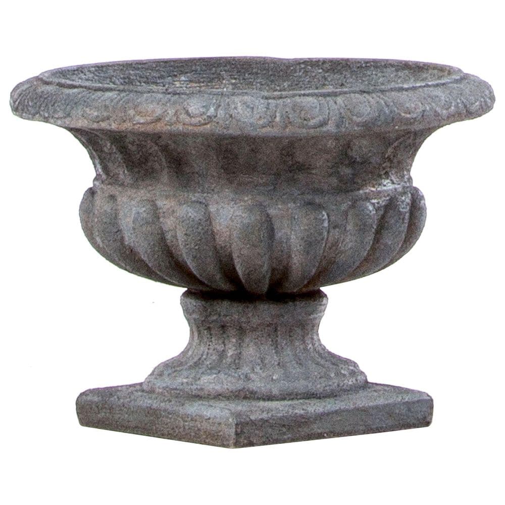 Alfresco Home Locanda Low Patio Urn in Stormcloud, , large