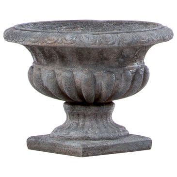 Zentro Living Locanda Low Patio Urn in Stormcloud, , large