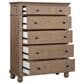Riva Ridge Oxford 5-Piece California King Sleigh Bedroom Set in Tan with USB Ports, , large
