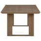 Ashley Serene Bay Outdoor Dining Table in Dark Brown, , large