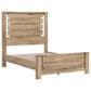 Ashley Brozmont Full Panel Platform Bed in Tan, , large