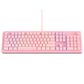 JLab Nightfall Wired Keyboard in Pink, , large