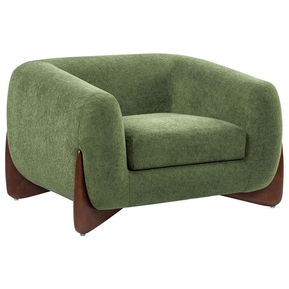 Jennifer Taylor Home Alpine Accent Arm Chair in Moss Green, , large