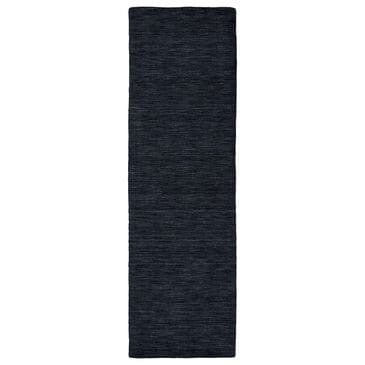 Feizy Luna 2"6" x 8" Black Area Rug, , large