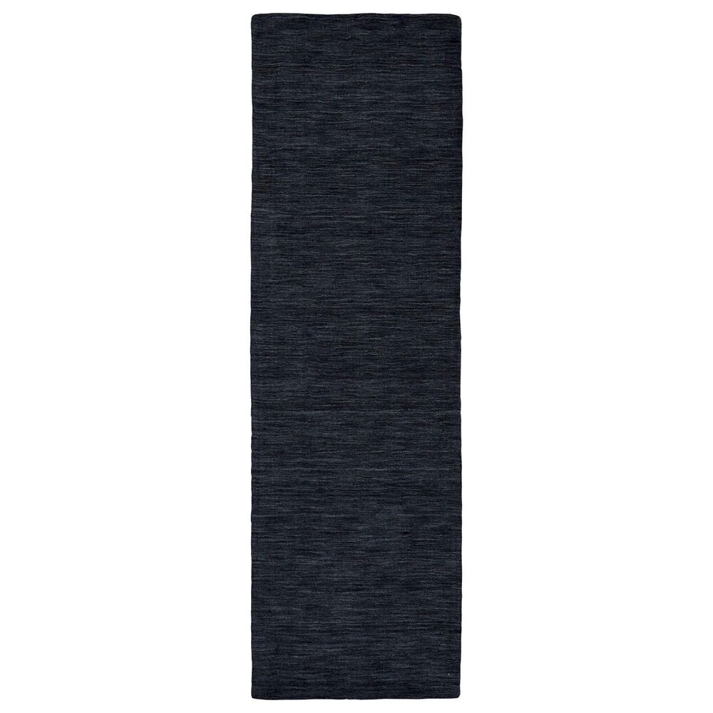 Feizy Luna 2"6" x 8" Black Area Rug, , large