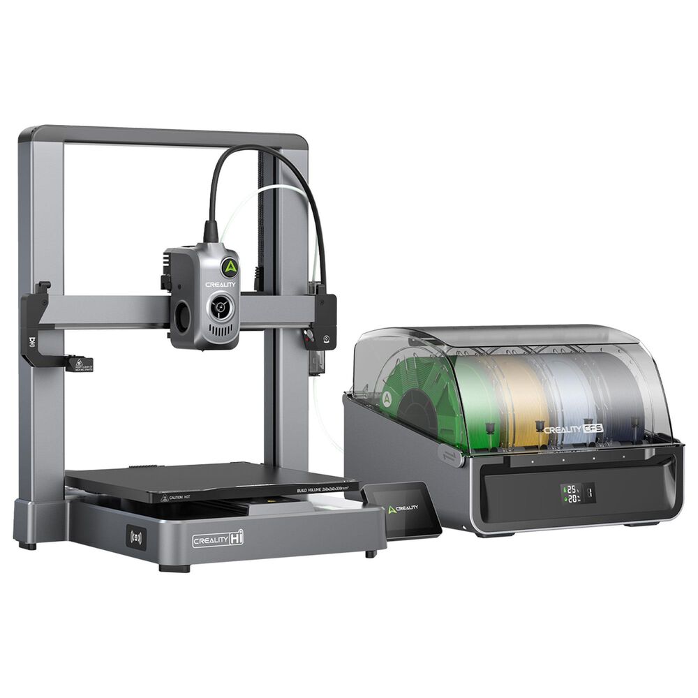 Creality 3D Technology Hi Combo 3D Printer with Automated Multicolor Filament System in Gray, , large