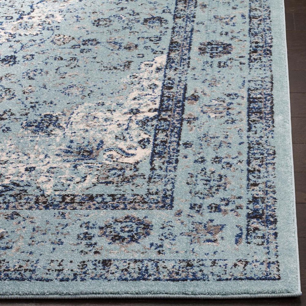 Safavieh Evoke EVK220E 2&#39;2&quot; x 15&#39; Light Blue Runner, , large
