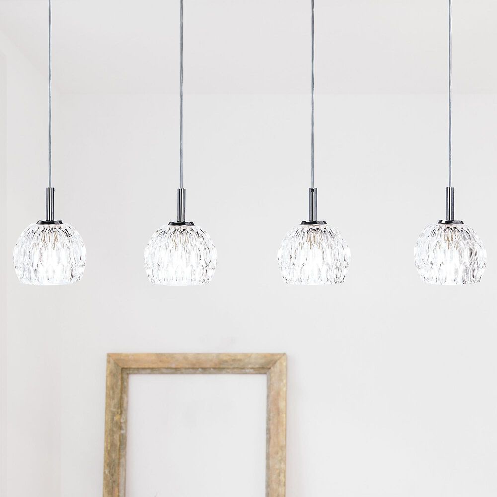 Safavieh Lanson Pendant Light in Chrome, , large