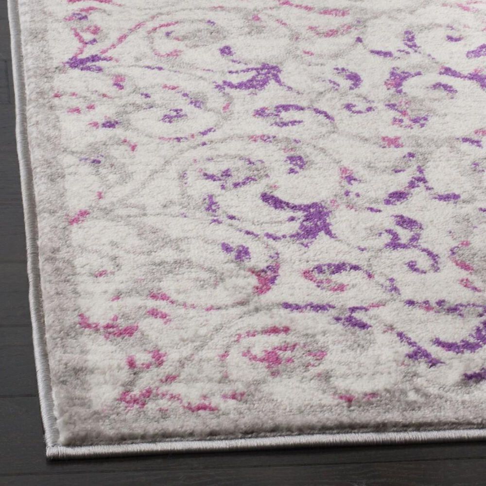 Safavieh Skyler SKY198F 5&#39;1&quot; x 7&#39;6&quot; Ivory and Pink Area Rug, , large