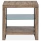 Nicolette Home Conway Rectangular End Table in Spiced Brown, , large