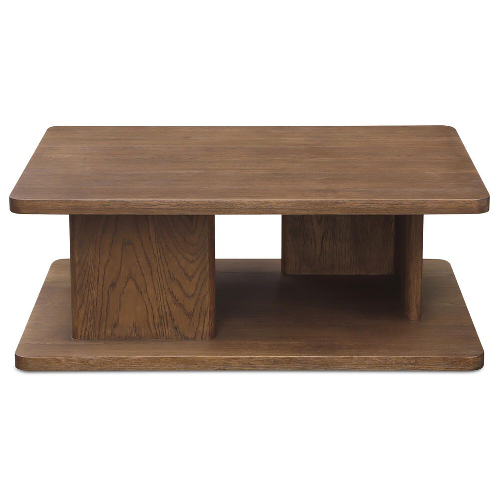 Moe's Home Collection Casey Small Coffee Table in Dark Brown, , large