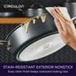 Circulon A1 Series 5-Quart ScratchDefense Nonstick Saute Pan with Lid in Graphite, , large