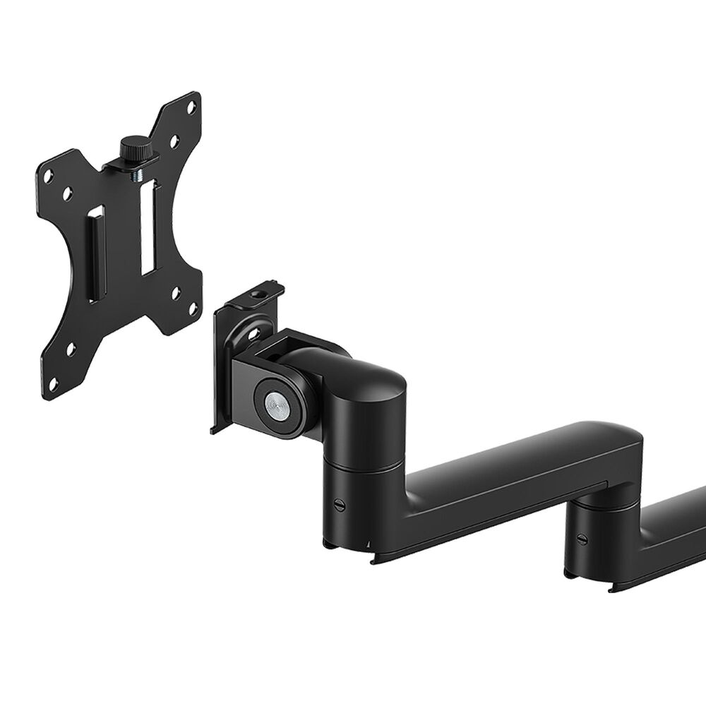 MSI Dual Monitor Desk Mount for 17&quot;-32&quot; Screen in Matte Black, , large