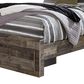 Ashley Derekson Full Panel Bed with 2 Storage Drawers in Multi Gray, , large
