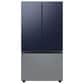 Samsung Bespoke 3-Door French Door Refrigerator Bottom Panel in Matte Grey Glass, , large