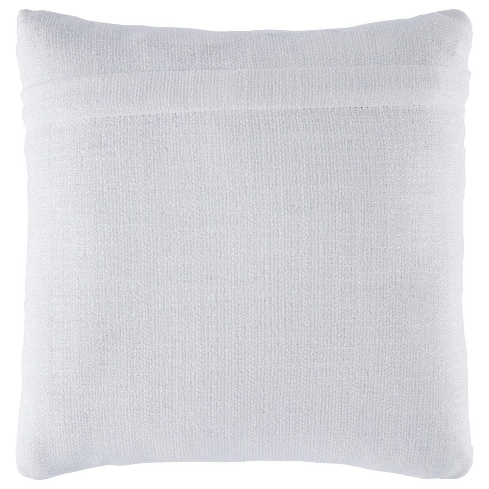 Ashley Jaycott 18&quot; Square Throw Pillow in Blue and White, , large