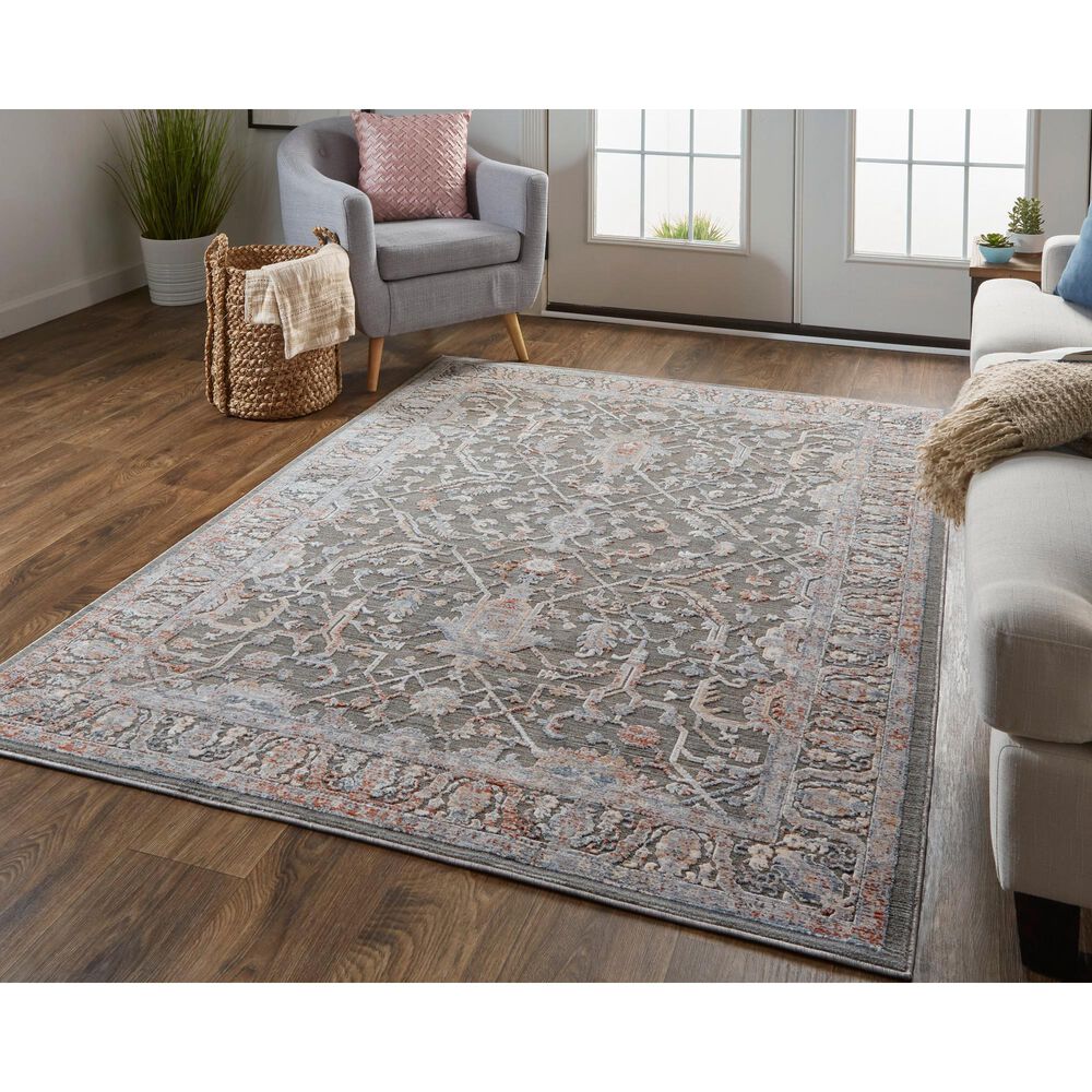 Feizy Thackery 7&#39;10&quot; x 9&#39;10&quot; Multicolor Area Rug, , large