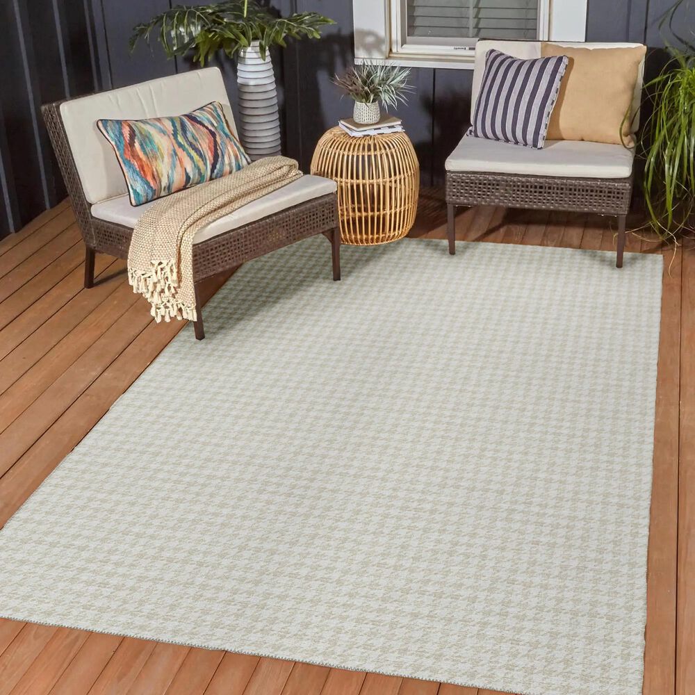 Dalyn Rug Company Hinton 8&#39; x 10&#39; Linen Indoor/Outdoor Area Rug, , large