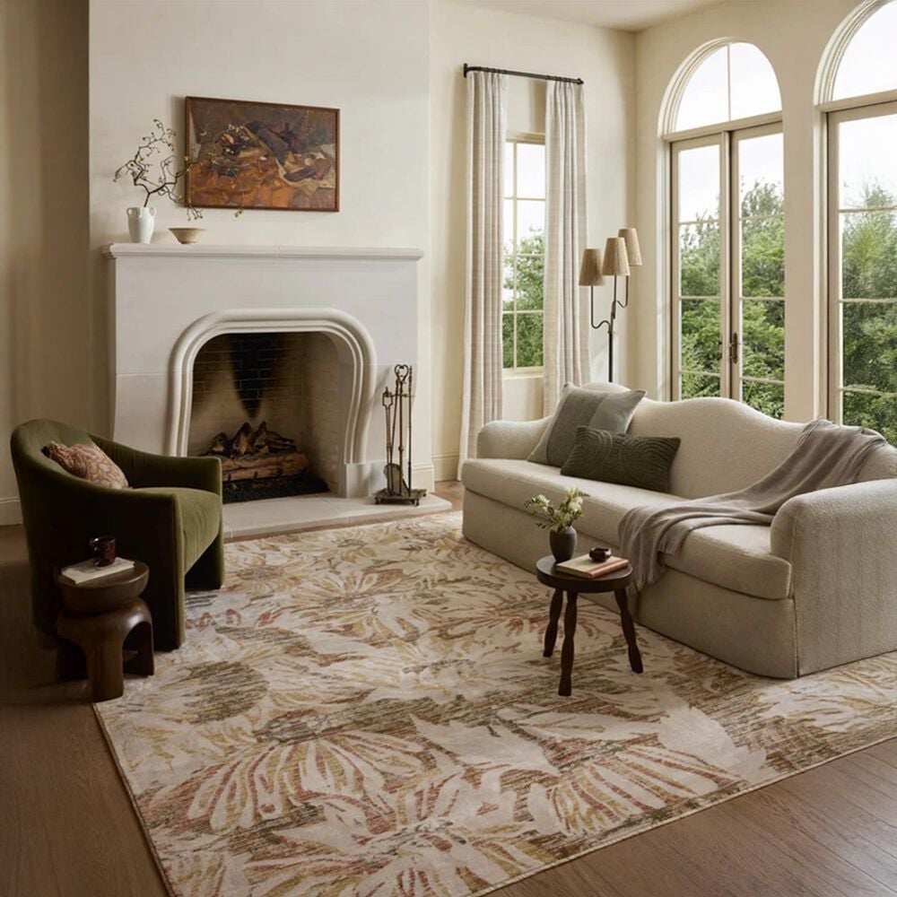 Loloi Eileen Natural and Spice 2&#39;6&quot; x 7&#39;6&quot; Runner, , large